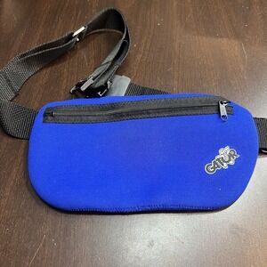 Gator Blue Neoprene Running Belt Waist Fanny Pack Zip‎ Adjustable SCOTT Buckle